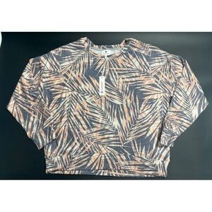 Sundry NWT Women's Long Sleeve Crew Neck Sweatshirt Multi‎ Color Size 0